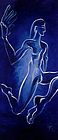Miguel der Tnzer - Homage an Matisse - 80x160